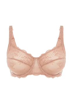 Soutien-gorge avec armature décolleté carré - Peau
