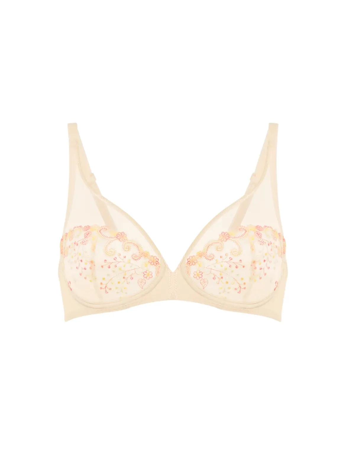 Soutien-gorge avec armature décolleté plongeant - Pampa