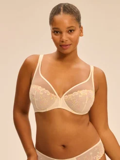 Soutien-gorge avec armature décolleté plongeant - Pampa