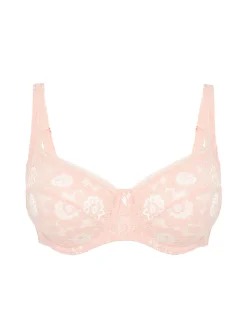Soutien-gorge avec armature décolleté carré - Rose Ballet