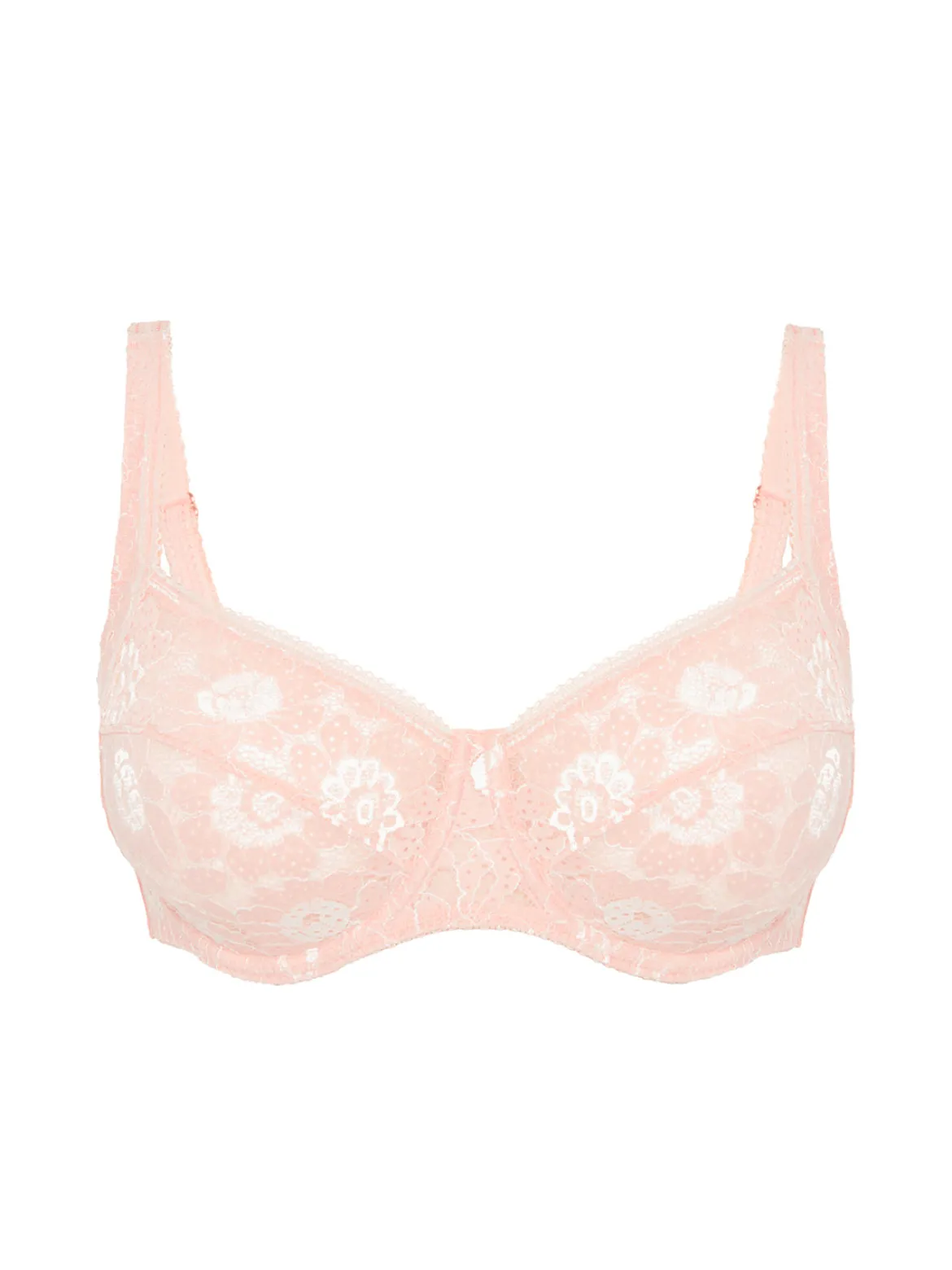 Soutien-gorge avec armature décolleté carré - Rose Ballet