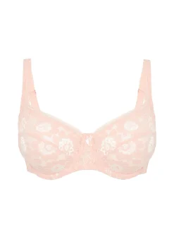 Soutien-gorge avec armature décolleté carré - Rose Ballet