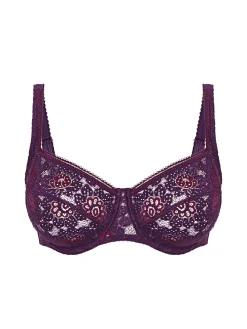 Soutien-gorge avec armature décolleté carré - Violet Euphoria