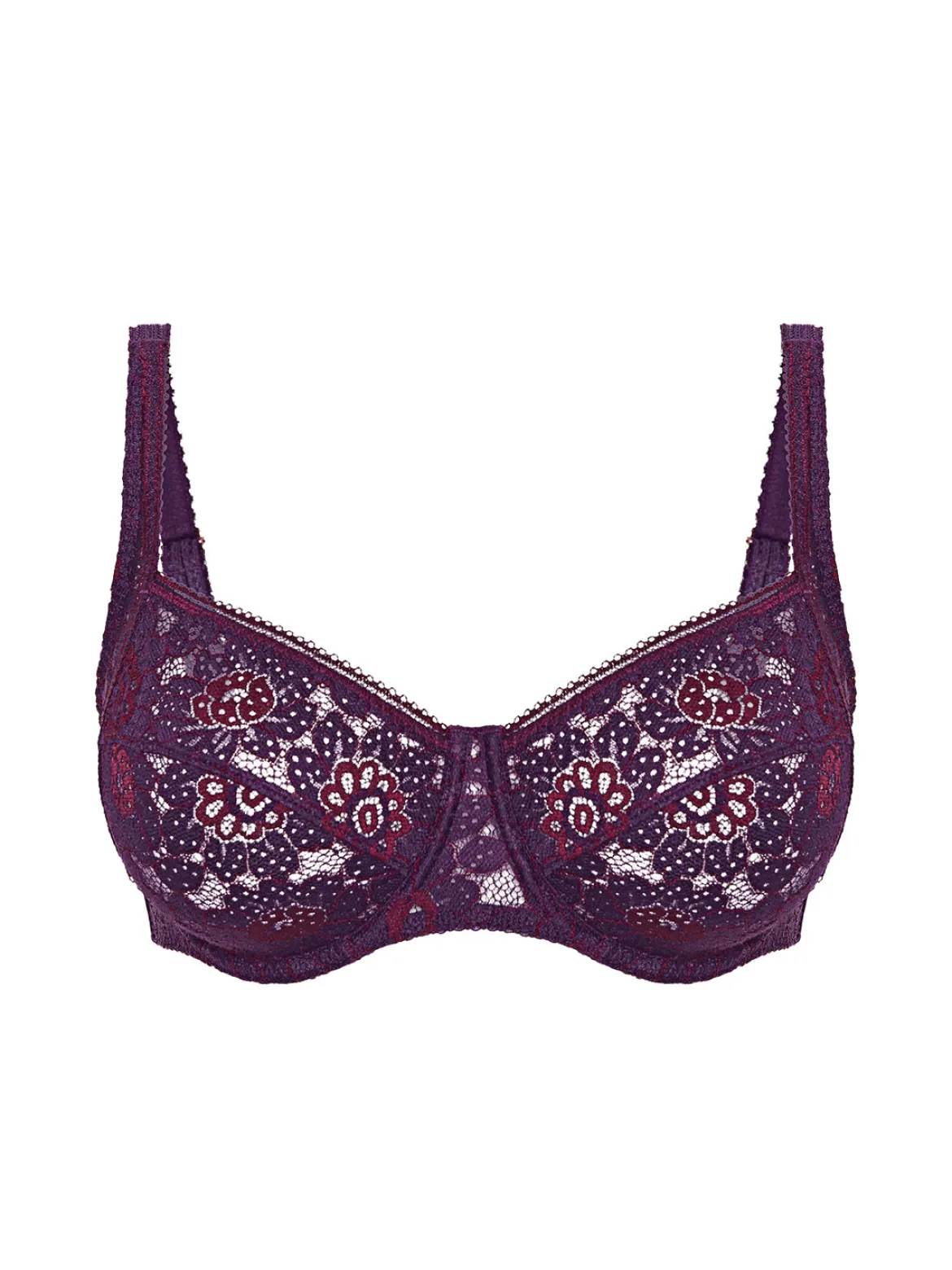 Soutien-gorge avec armature décolleté carré - Violet Euphoria
