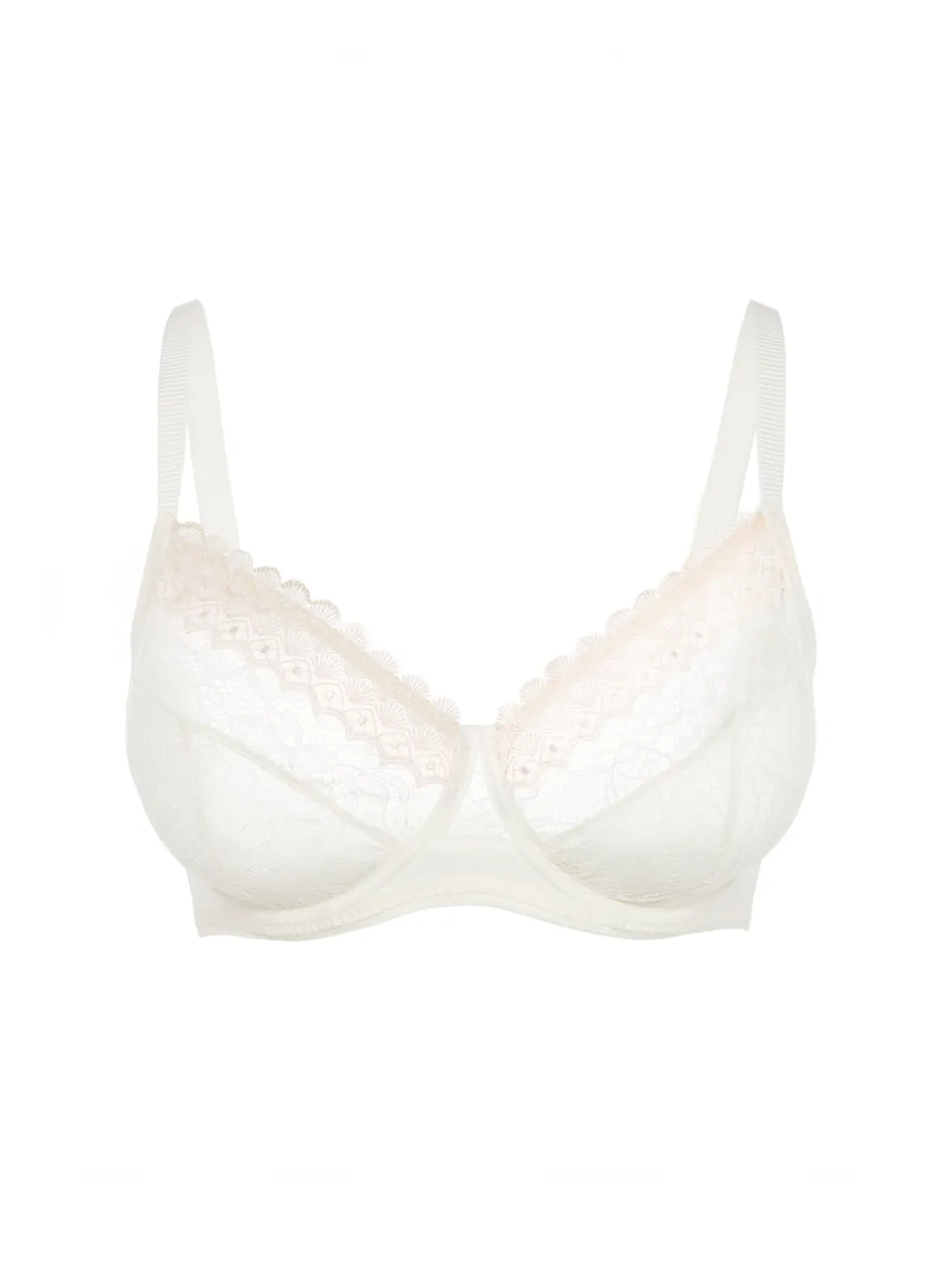 Soutien-gorge avec armature emboitant - Naturel