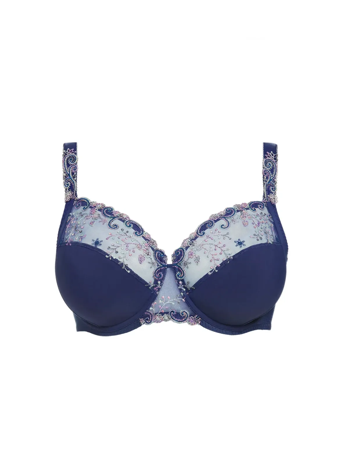 Soutien-gorge avec armature emboitant - Bleu Rainbow