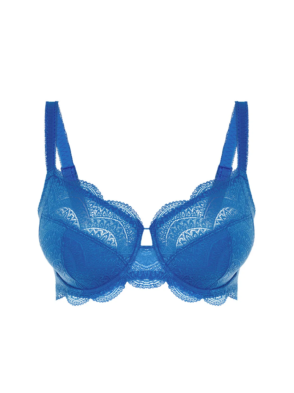Soutien-gorge avec armature emboitant - Bleu Myosotis