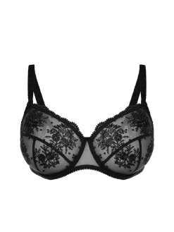 Soutien-gorge avec armature emboitant - Noir