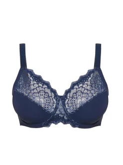 Soutien-gorge avec armature emboitant - Encre