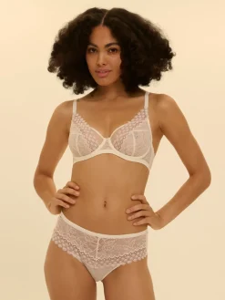Soutien-gorge avec armature foulard - Naturel