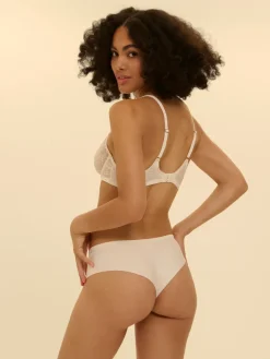 Soutien-gorge avec armature foulard - Naturel