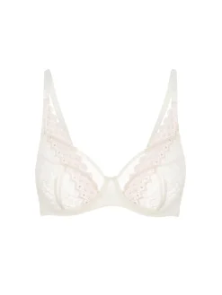 Soutien-gorge avec armature foulard - Naturel