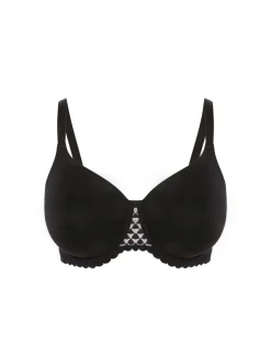 Soutien-gorge avec armature moulé rigide - Noir