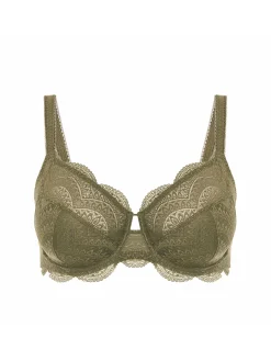 Soutien-gorge avec armatures emboitant - Vert Aventure