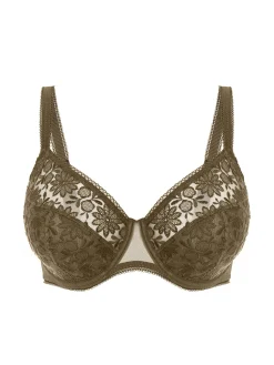 Soutien-gorge avec armatures emboitant - Vert Nomade