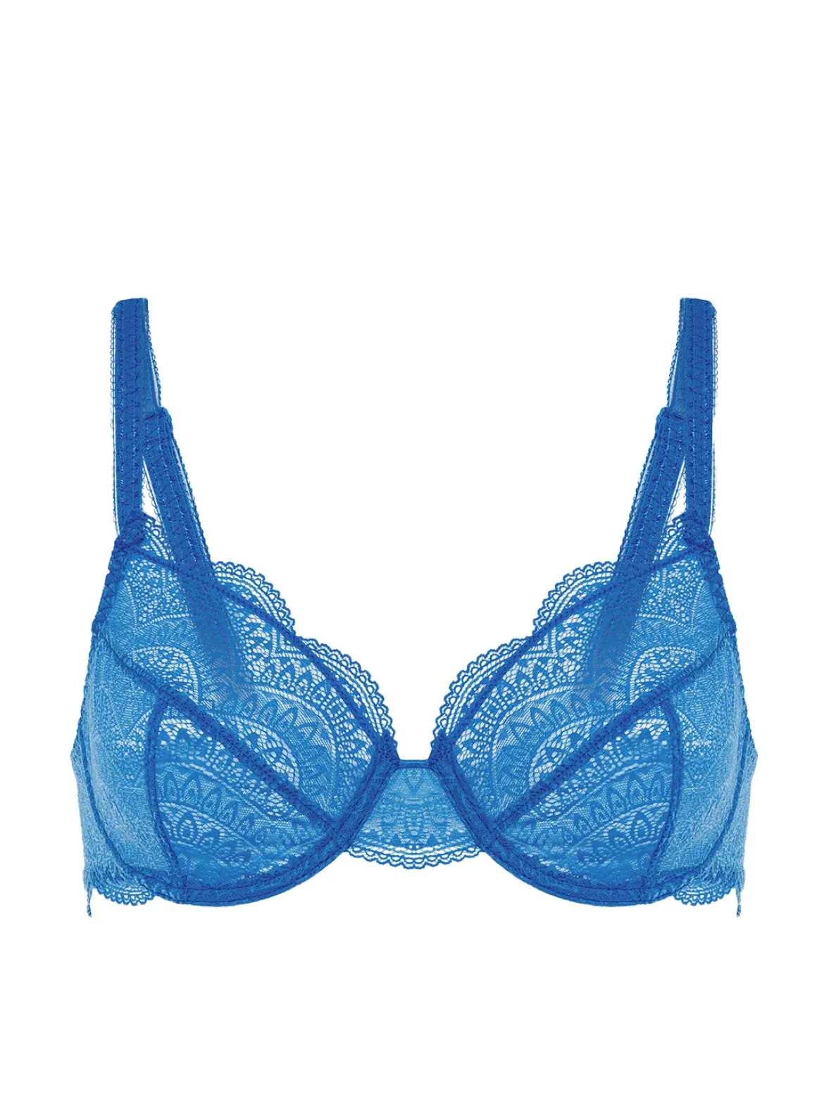 Soutien-gorge avec armatures classique - Bleu Myosotis
