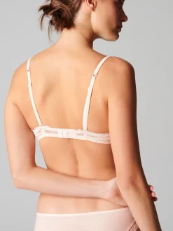 Soutien-gorge avec armatures décolleté - Rose sakura