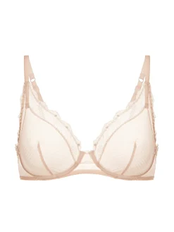 Soutien-gorge avec armatures décolleté - Rose sakura