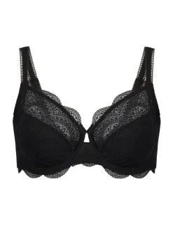 Soutien-gorge avec armatures emboitant - Noir