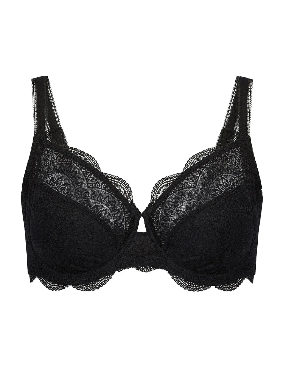 Soutien-gorge avec armatures emboitant - Noir