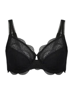 Soutien-gorge avec armatures emboitant - Noir