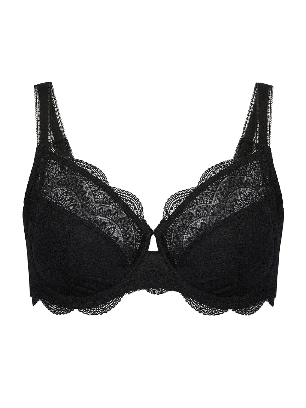 Soutien-gorge avec armatures emboitant - Noir