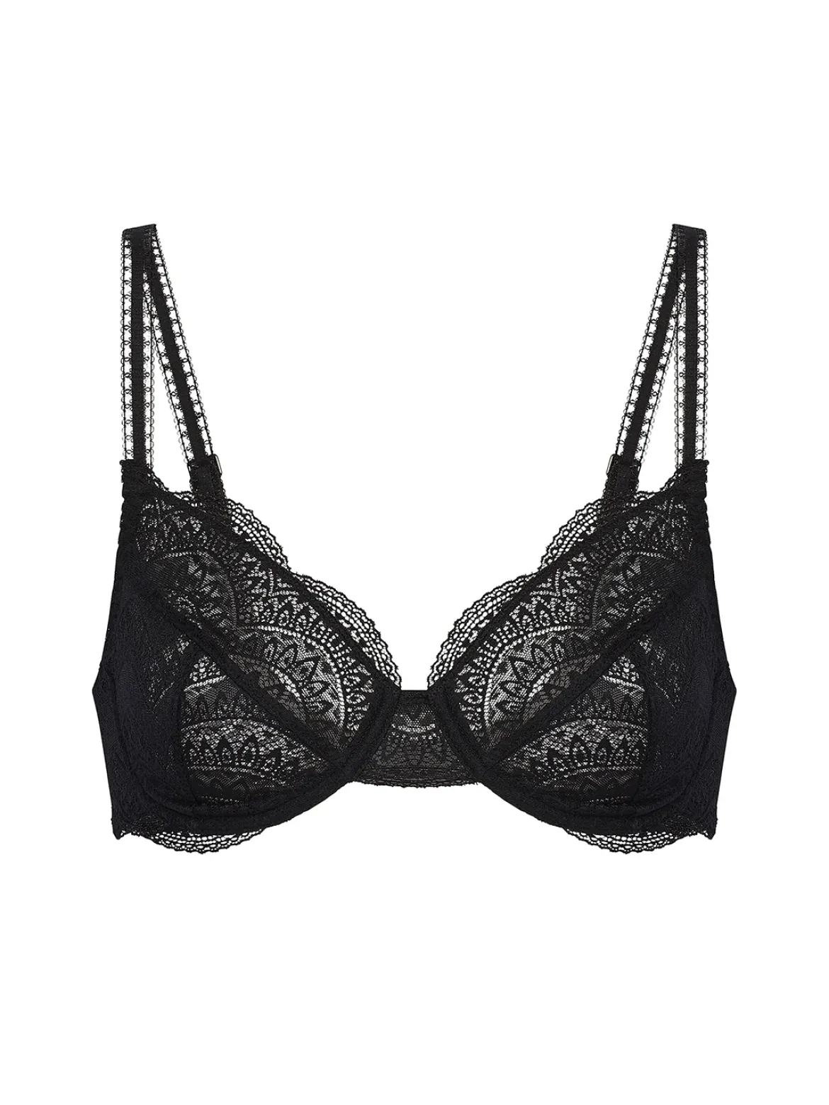 Soutien-gorge avec armatures classique - Noir