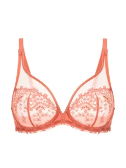 Soutien-gorge avec armatures décolleté plongeant - Rose Ginger