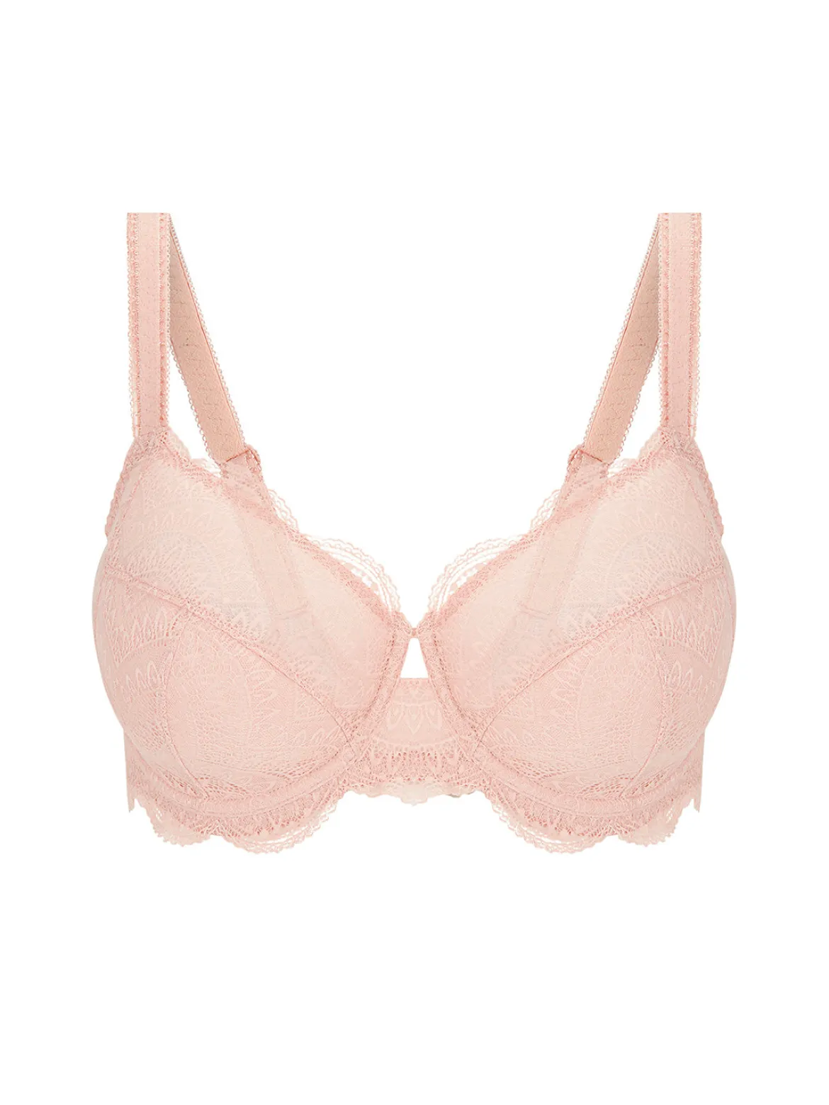 Soutien-gorge avec armatures emboitant - Peau Rosée