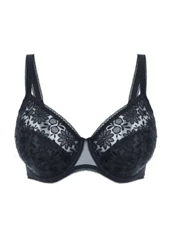 Soutien-gorge avec armatures emboitant - Noir