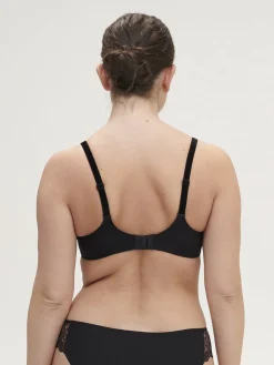 Soutien-gorge avec armatures emboitant - Noir