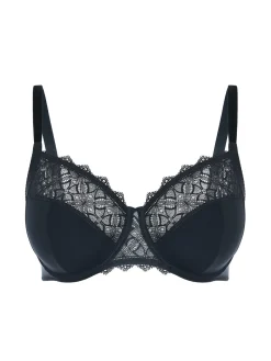 Soutien-gorge avec armatures emboitant - Noir