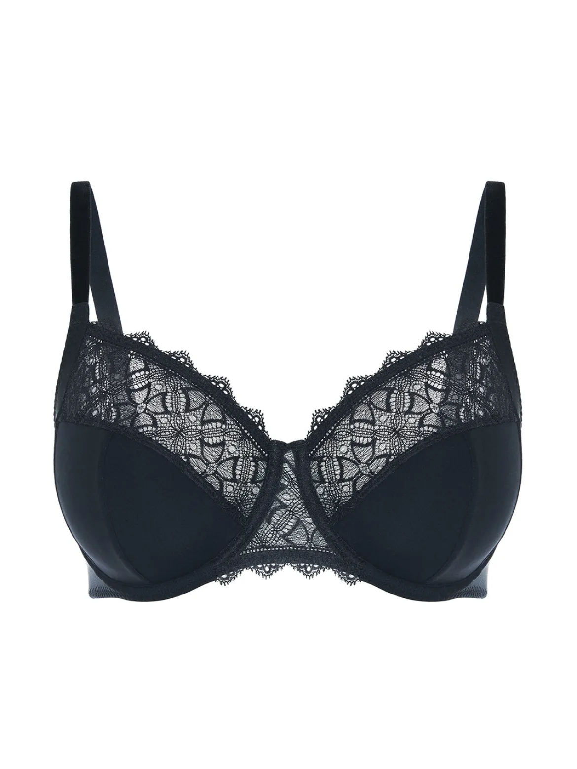 Soutien-gorge avec armatures emboitant - Noir