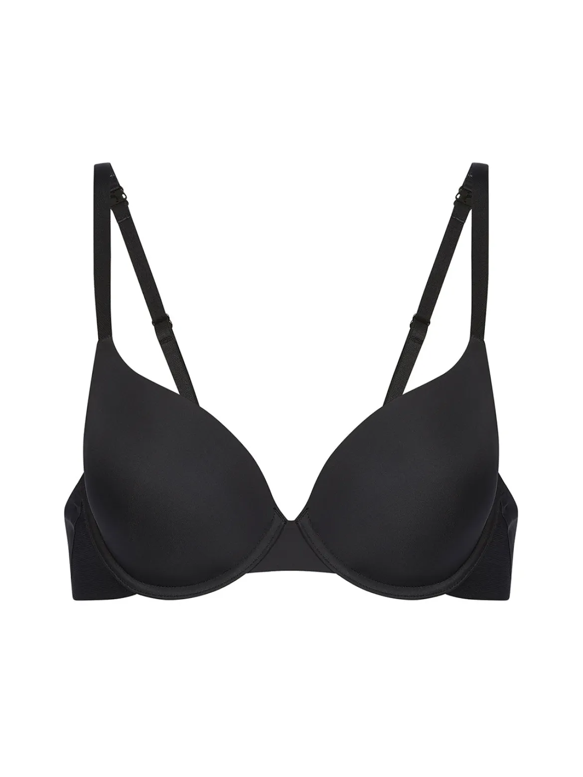 Soutien-gorge coque emboitante décolleté plongeant - Noir
