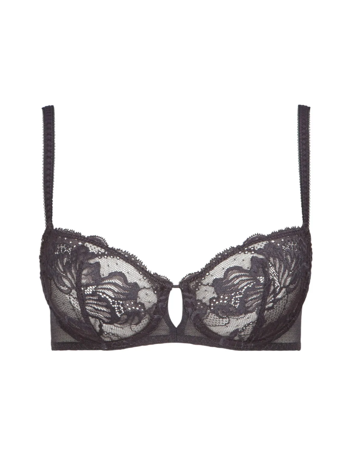 Soutien-gorge corbeille - Anthracite
