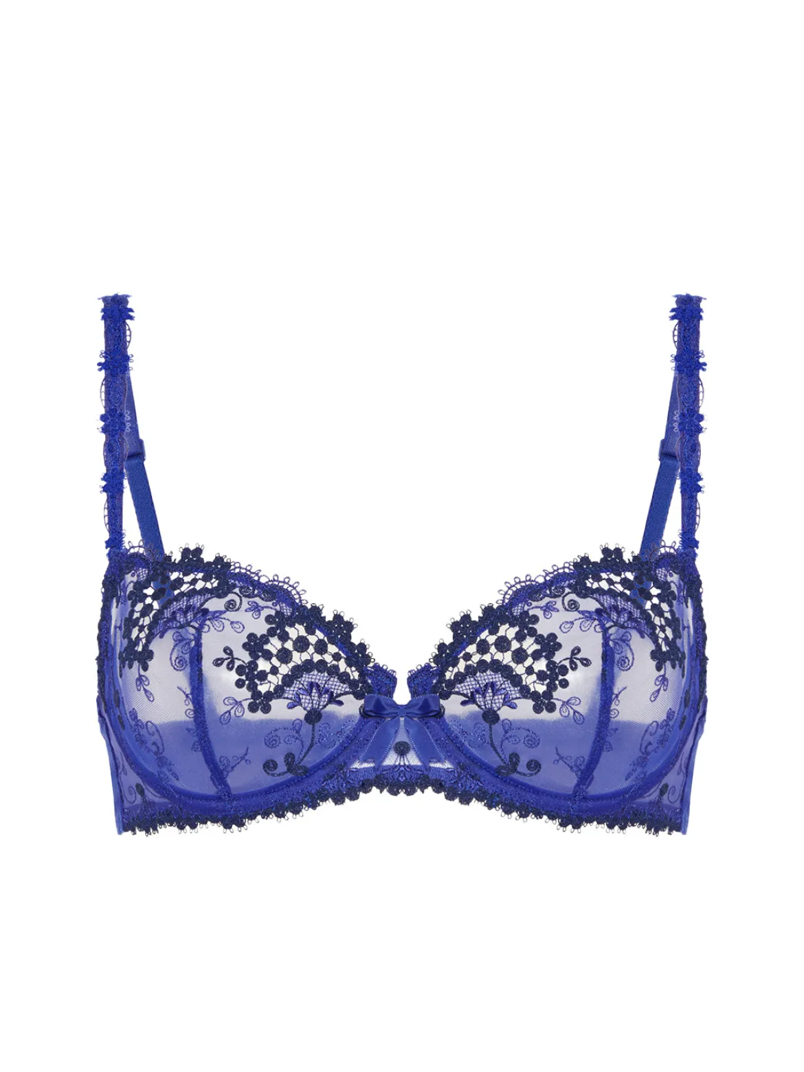 Soutien-gorge corbeille - Bleu électrique