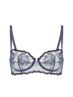 Soutien-gorge corbeille - Bleu Cendre