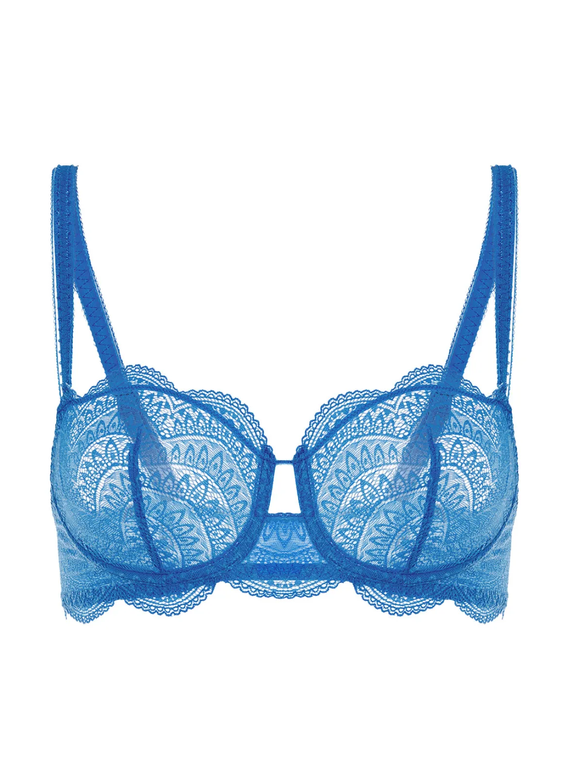 Soutien-gorge corbeille - Bleu Myosotis