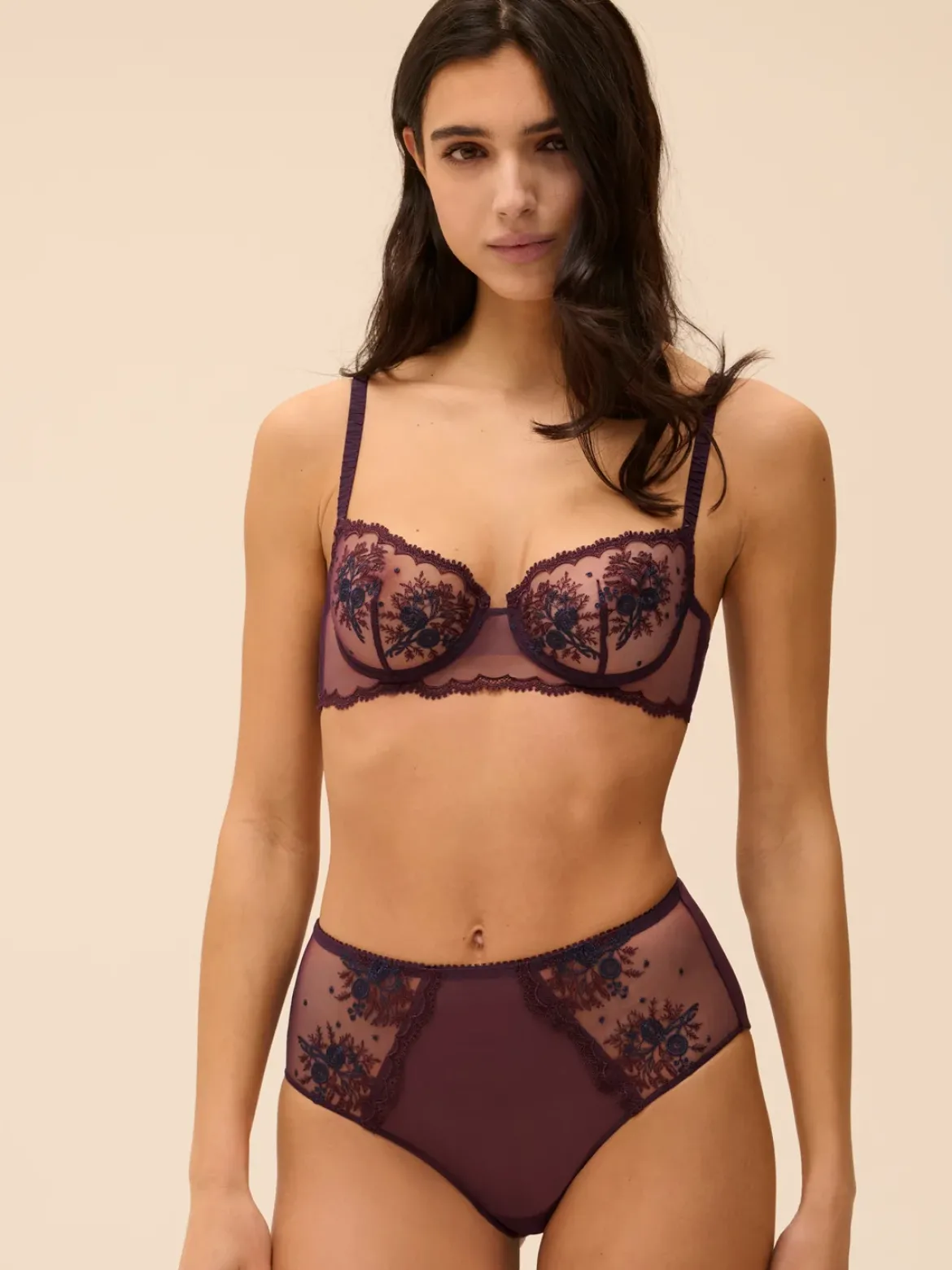 Soutien-gorge corbeille - Figue
