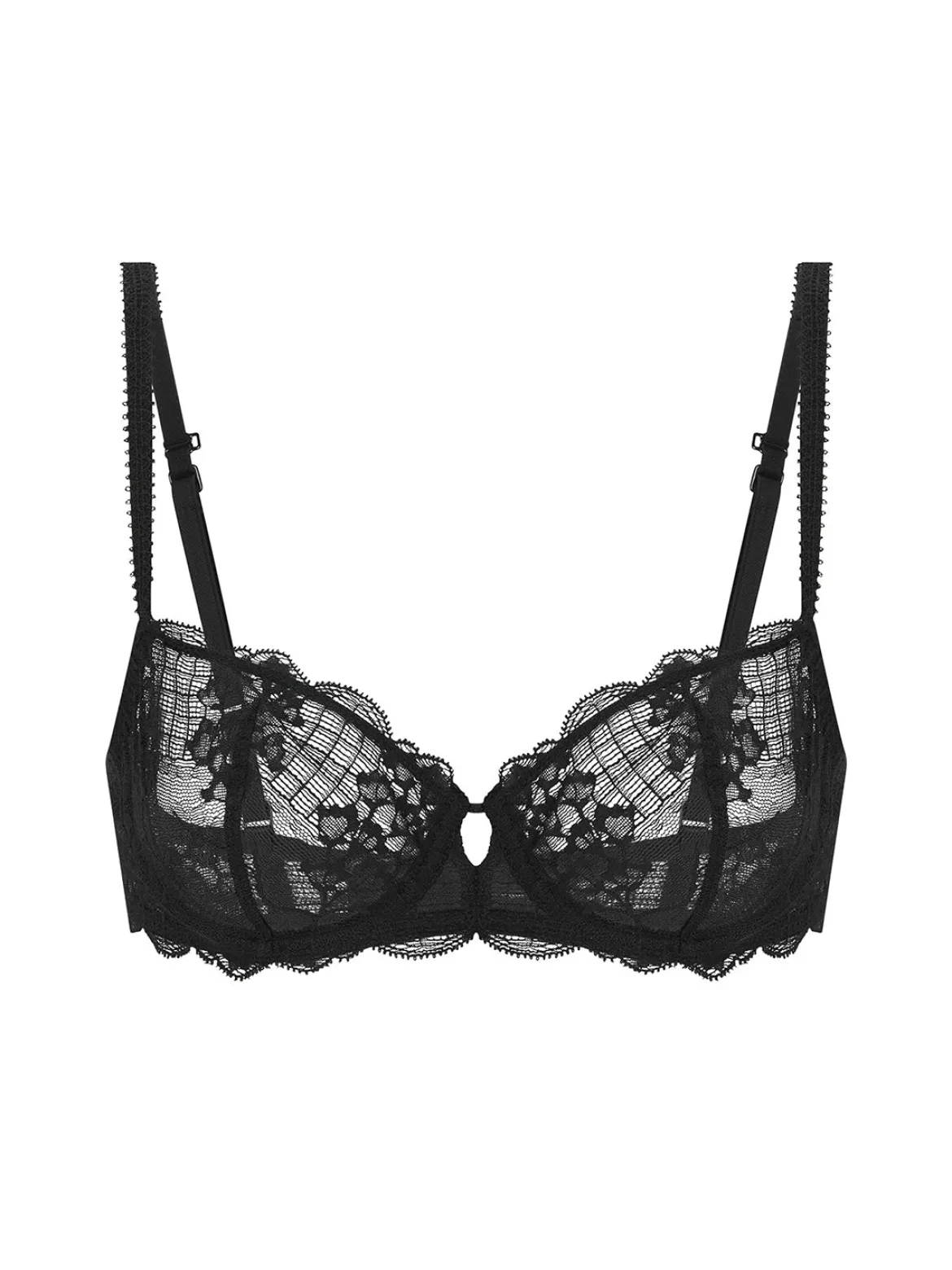 Soutien-gorge corbeille - Noir