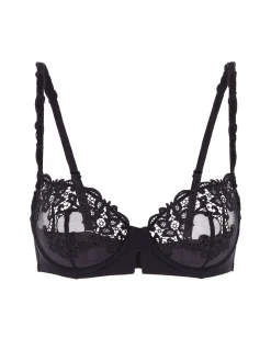 Soutien-gorge corbeille - Noir/Noir
