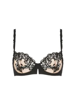 Soutien-gorge corbeille - Noir Tatoo