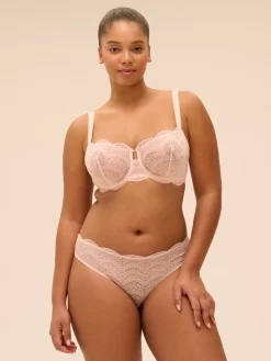 Soutien-gorge corbeille - Poudre pétale