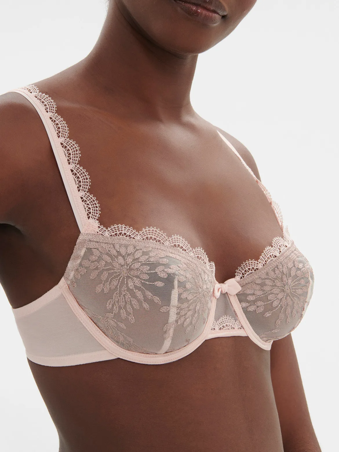 Soutien-gorge corbeille - Poudre pétale