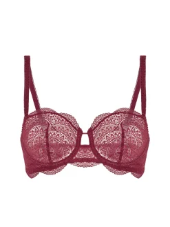 Soutien-gorge corbeille - Rouge Spinelle