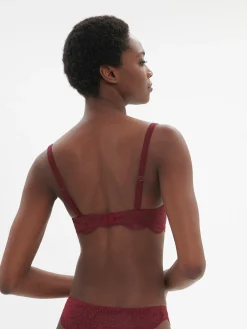Soutien-gorge corbeille - Rouge Spinelle