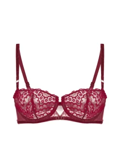 Soutien-gorge corbeille - Rouge Spinelle