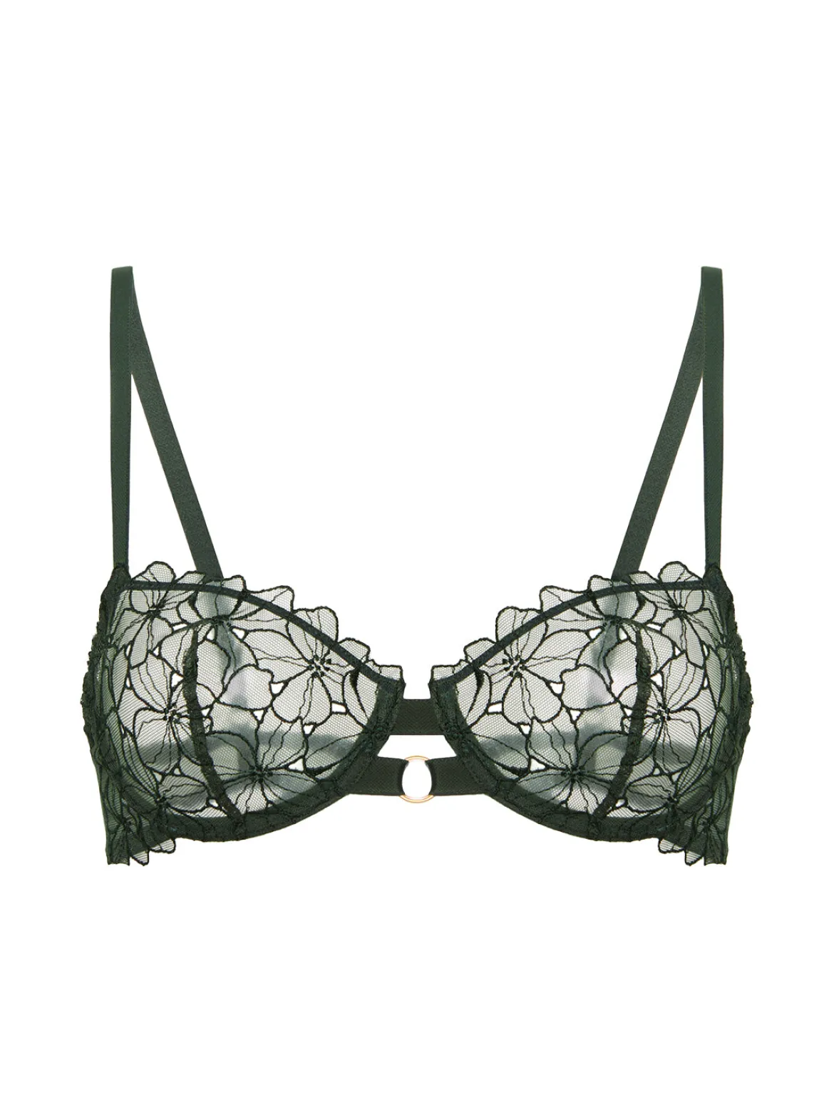 Soutien-gorge corbeille - Vert Clover