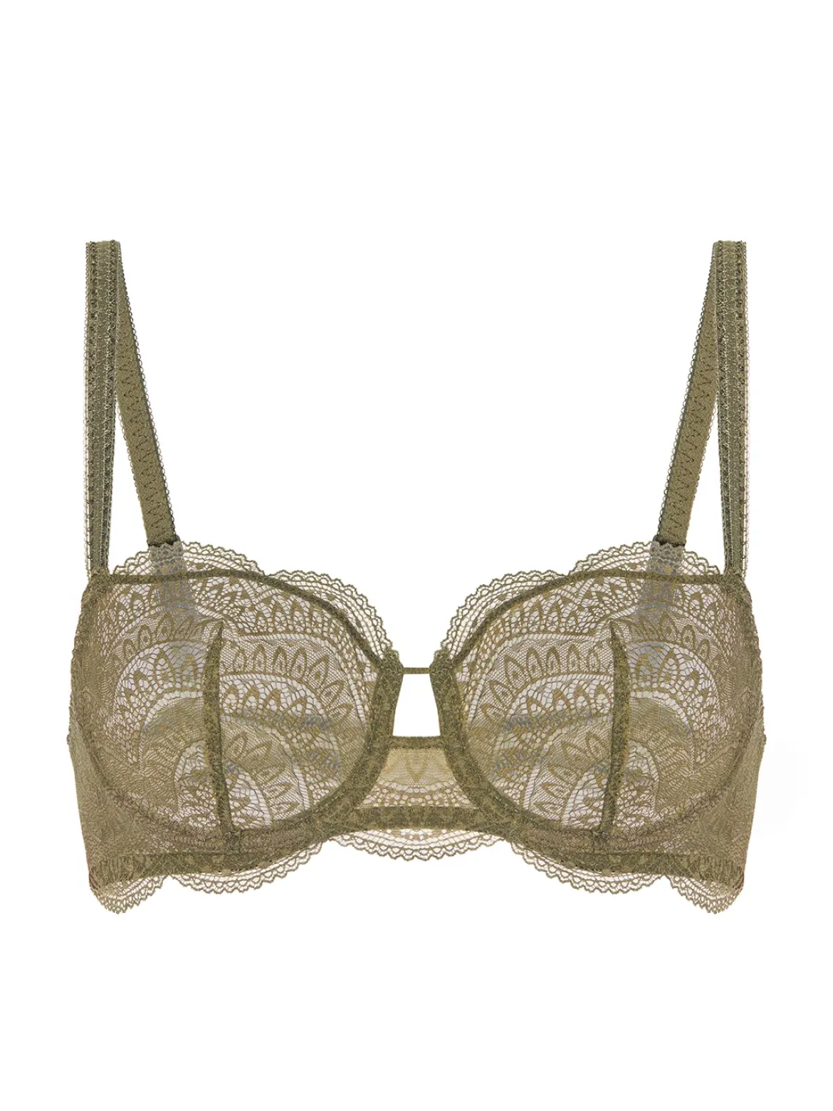 Soutien-gorge corbeille - Vert Aventure