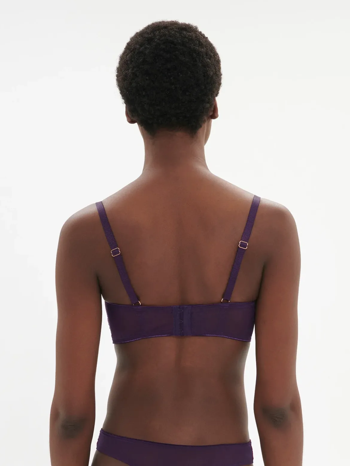 Soutien-gorge corbeille - Violet Euphoria